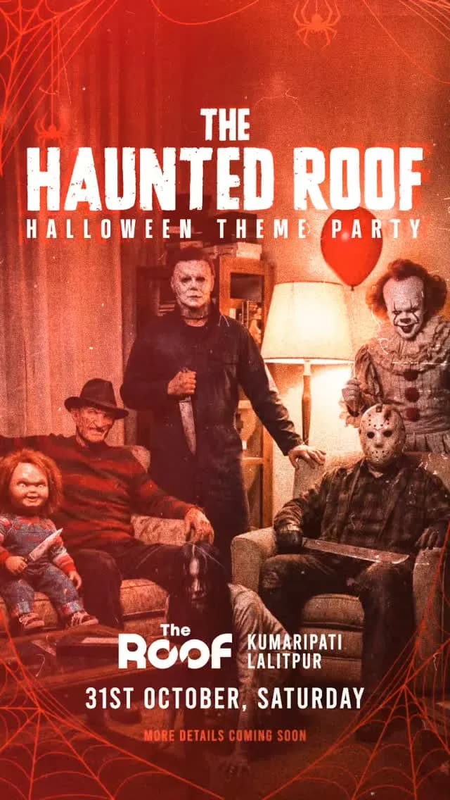 The Haunted Roof: Halloween Theme Party at The Roof poster
