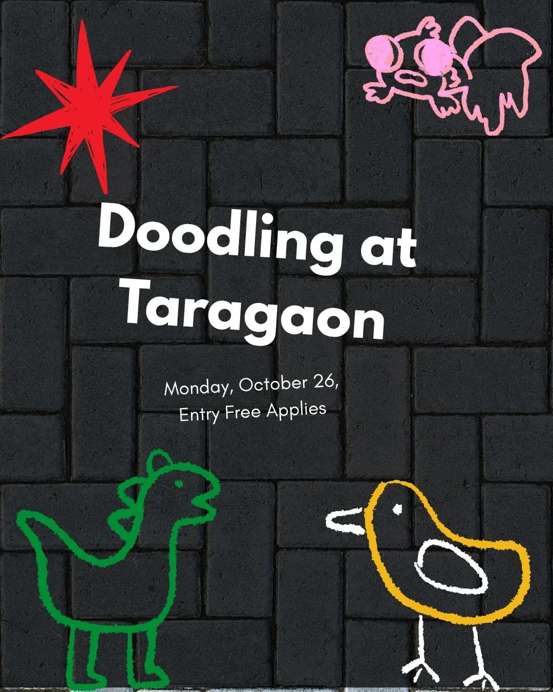Doodling at Taragaon poster