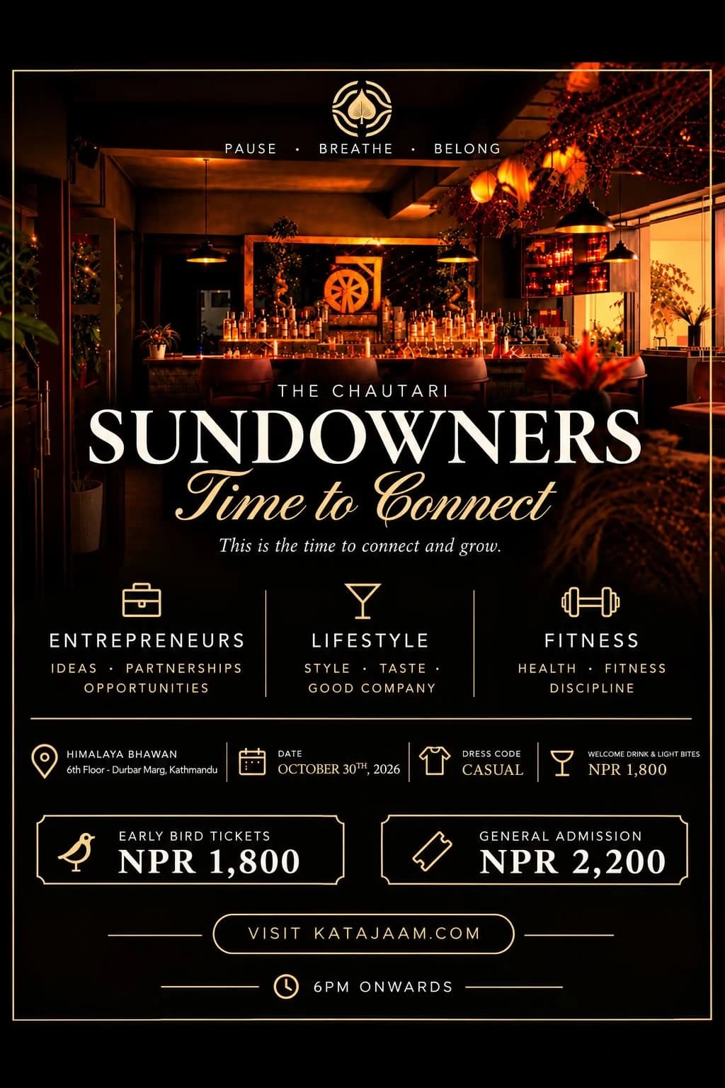 The Chautari Sundowners: Time to Connect poster