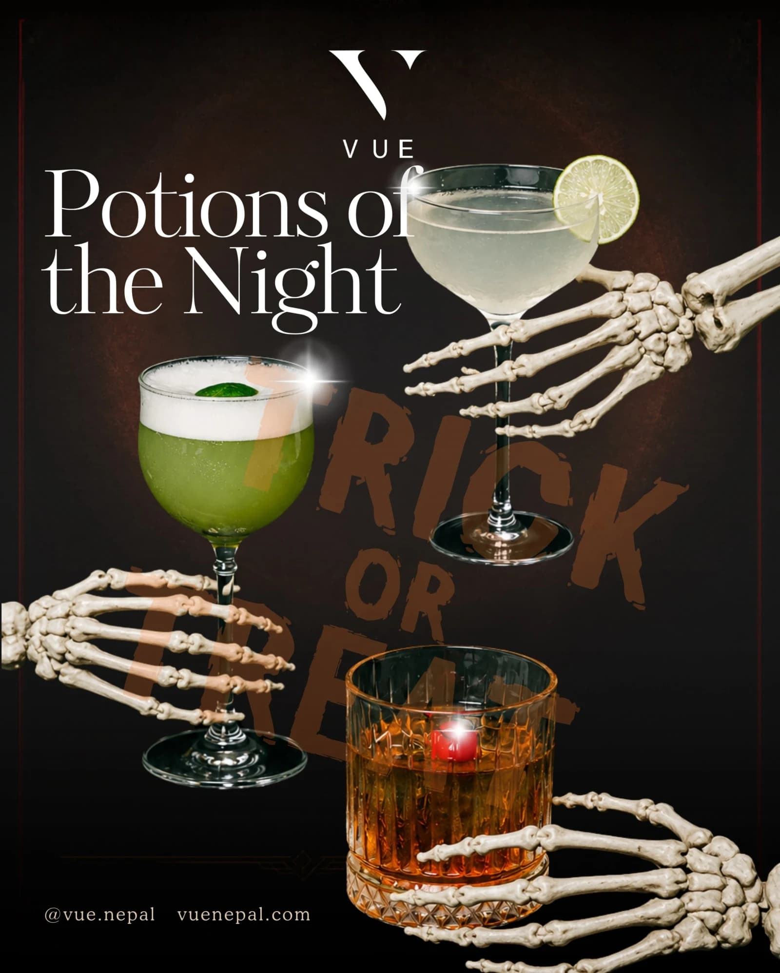 Halloween Night at Vue, Naxal poster