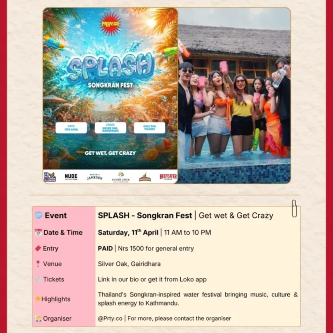SPLASH - Songkran Fest