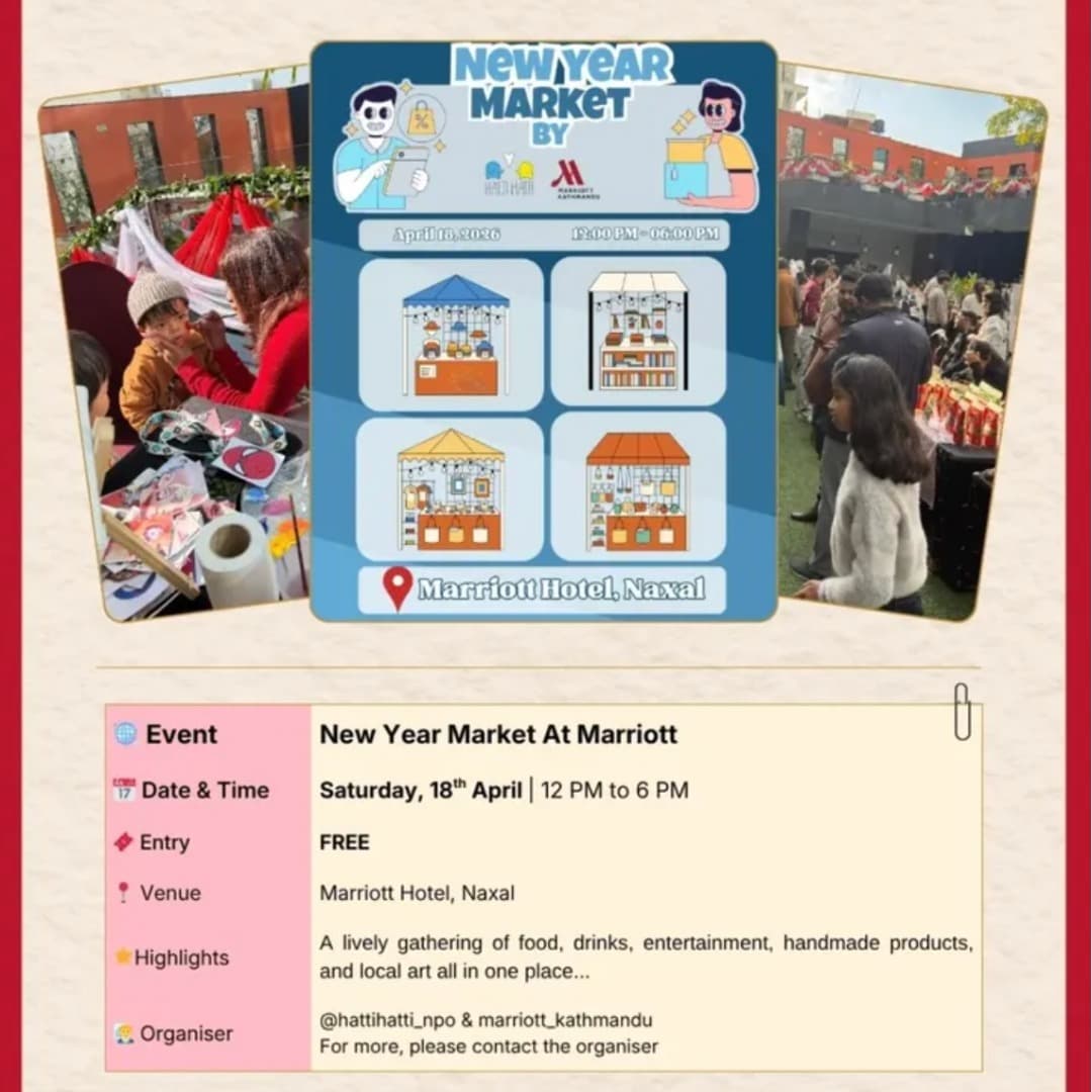 New Year Market at Marriott