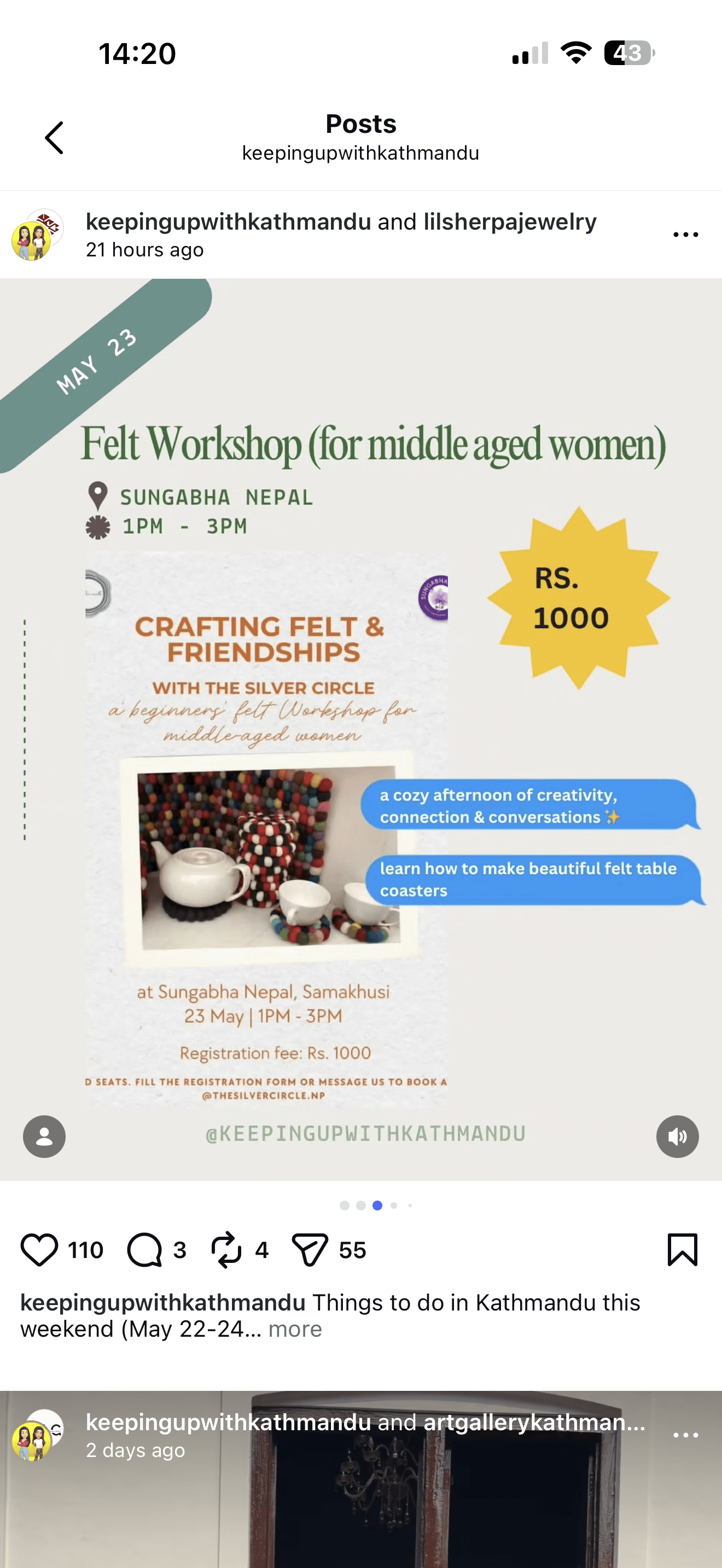 Felt Workshop (for middle aged women) β Crafting Felt & Friendships