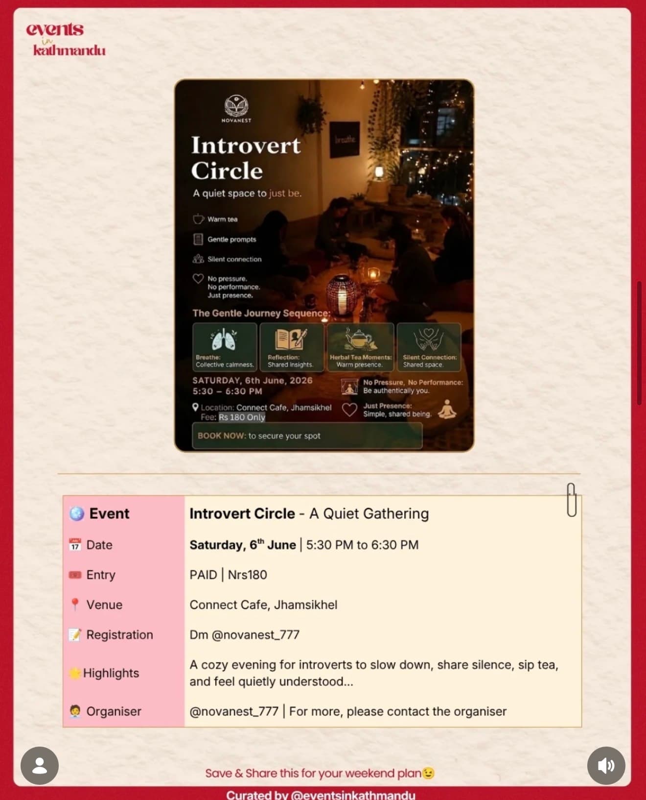 Introvert Circle - A Quiet Gathering