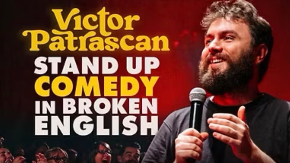 Stand up Comedy in broken English • Victor Patrascan in Kathmandu