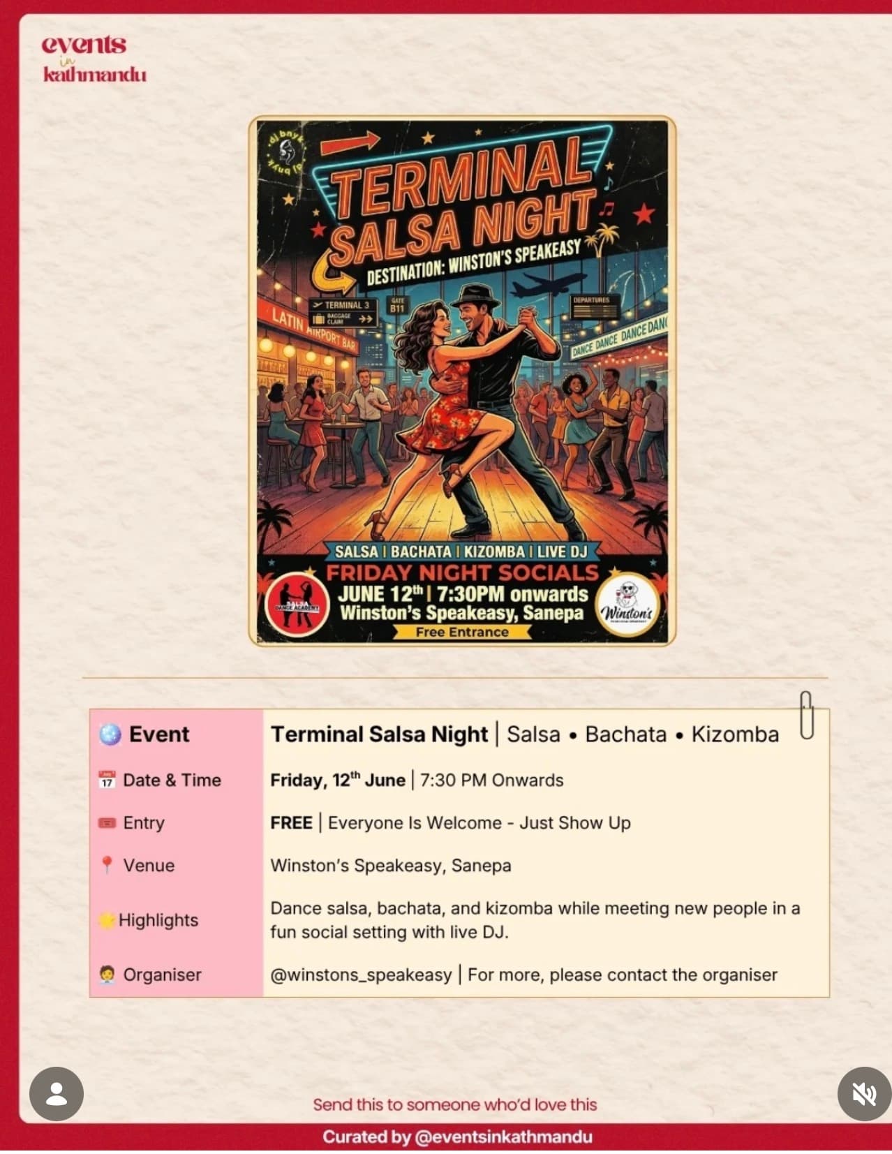 Terminal Salsa Night
