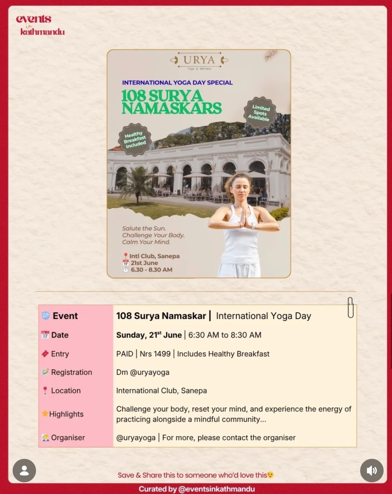 108 Surya Namaskar | International Yoga Day