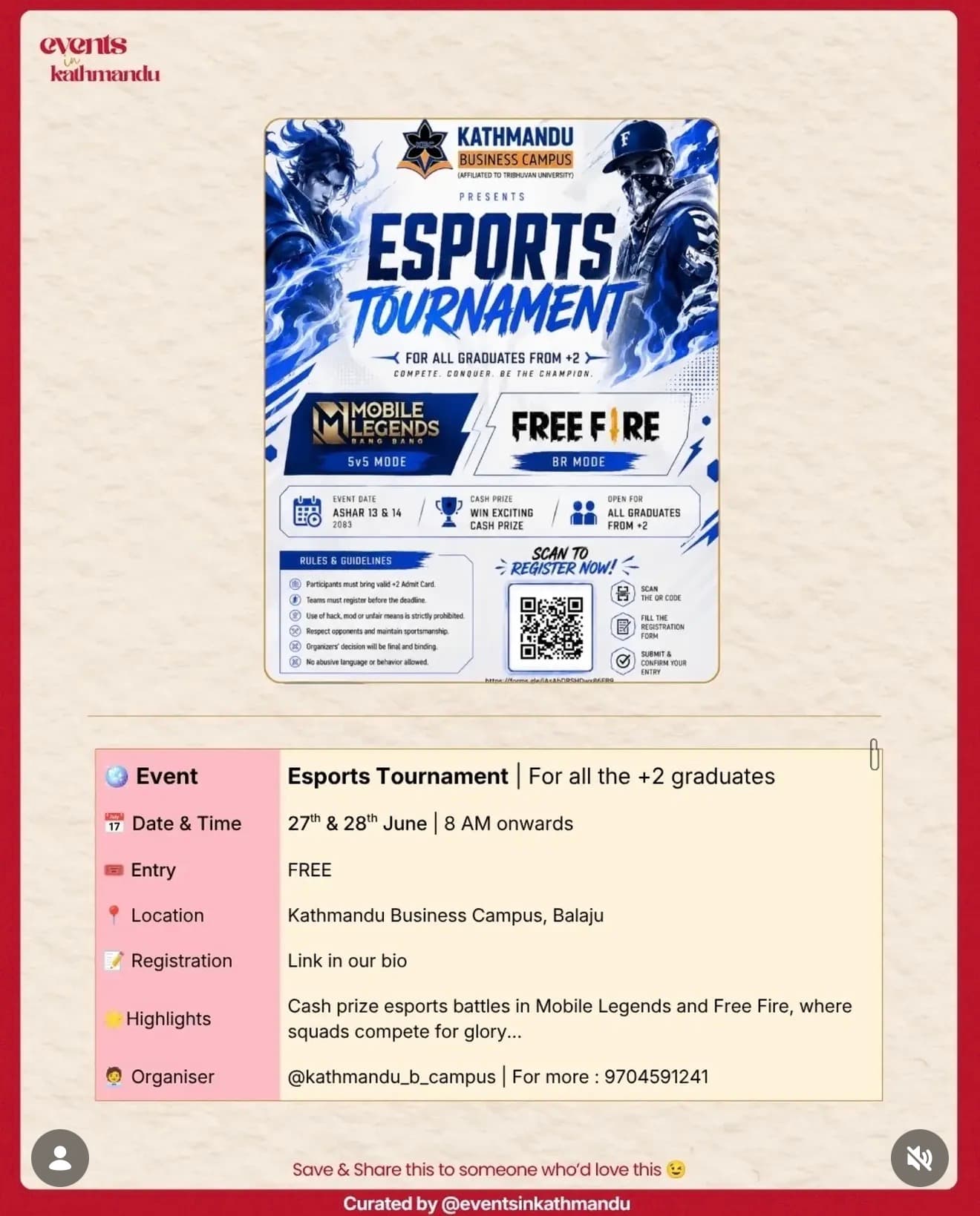 Esports Tournament