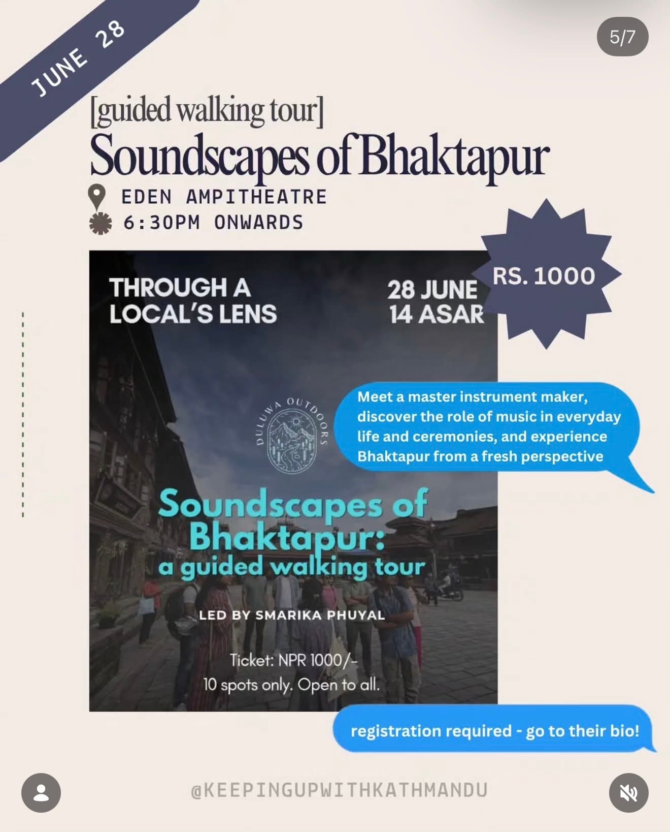 Soundscapes of Bhaktapur