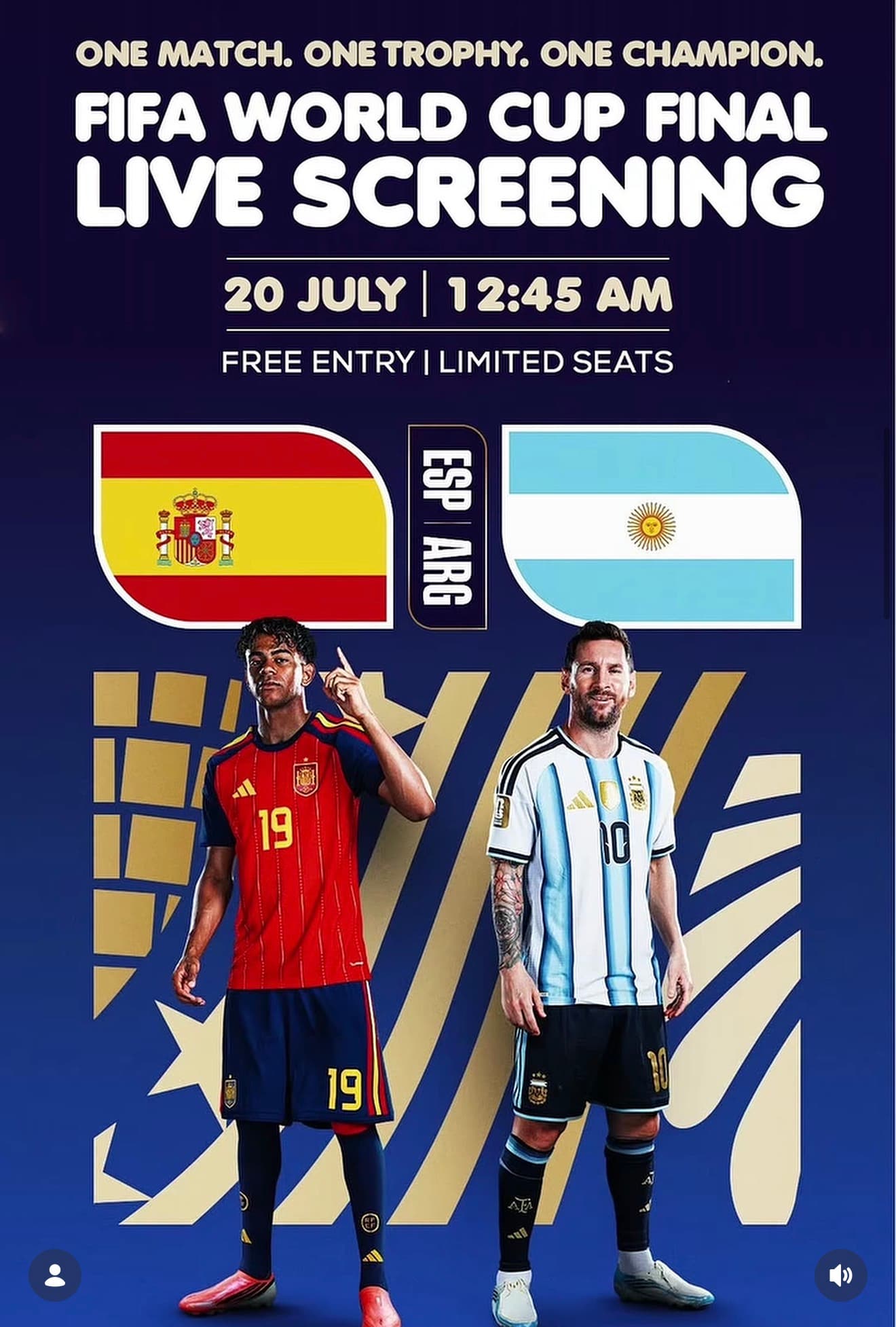 FIFA World Cup Final Live Screening