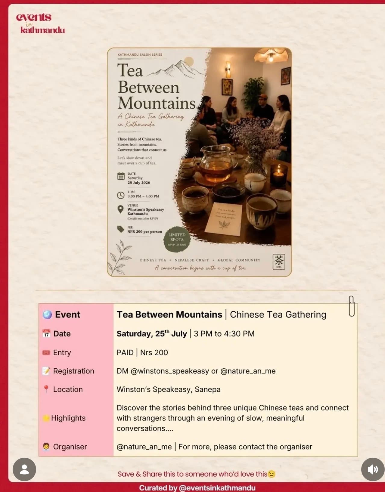 Tea Between Mountains