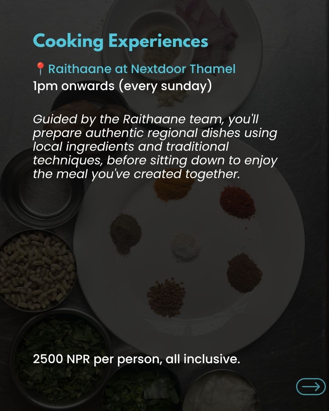Cooking Experiences