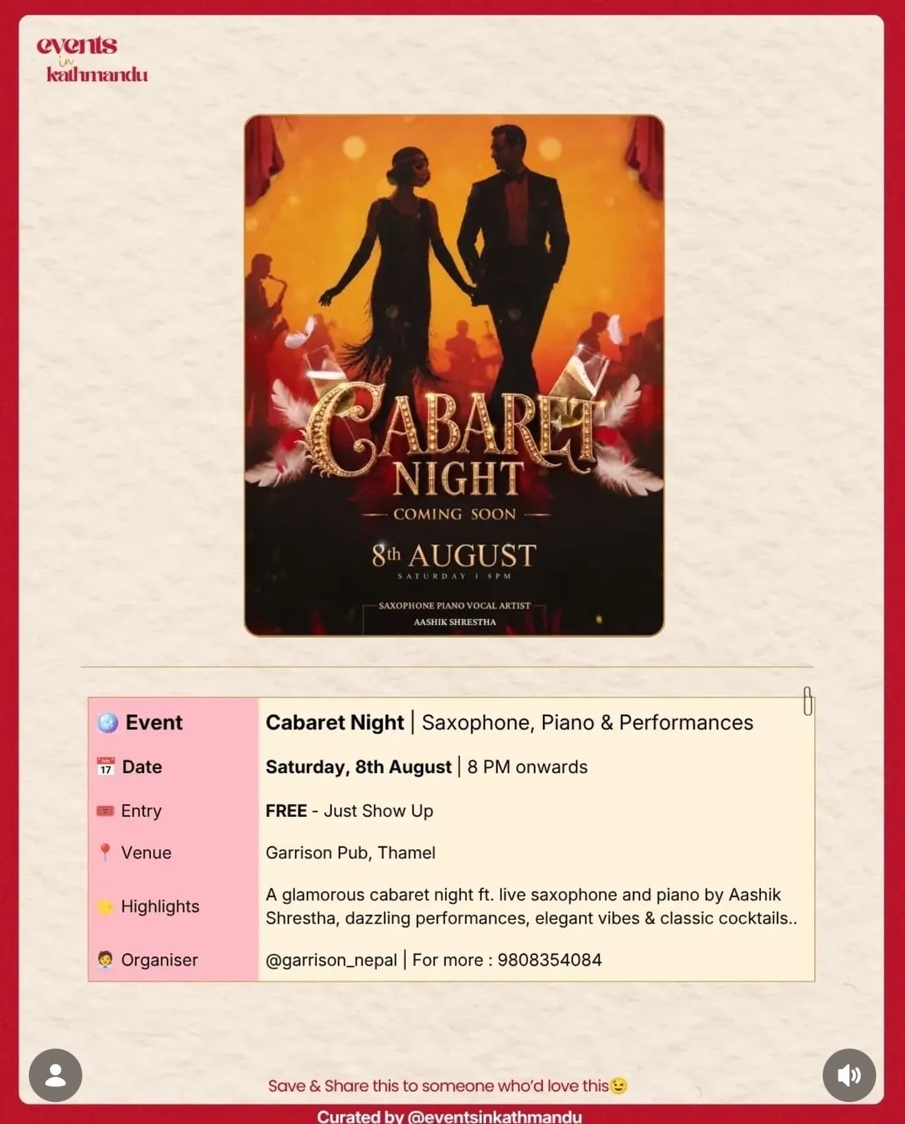 Cabaret Night