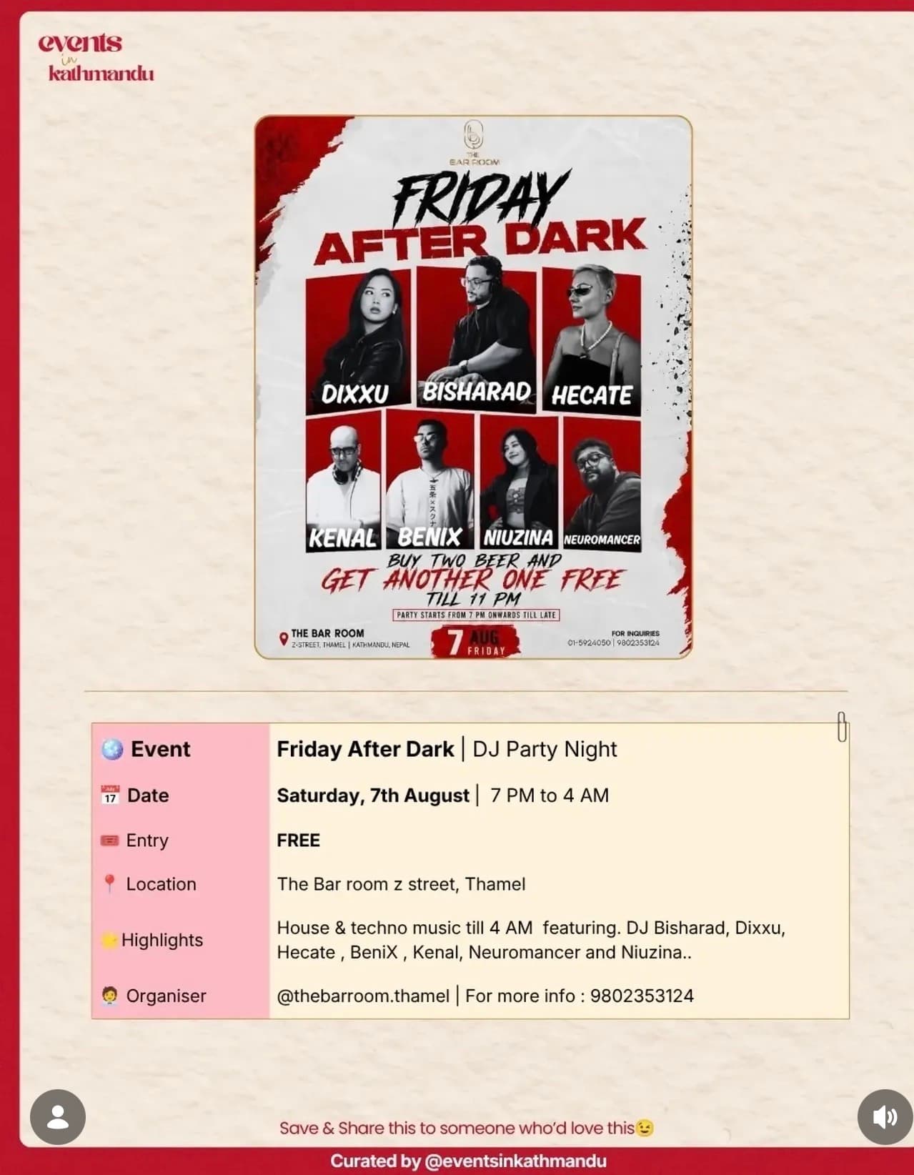 Friday After Dark | DJ Party Night