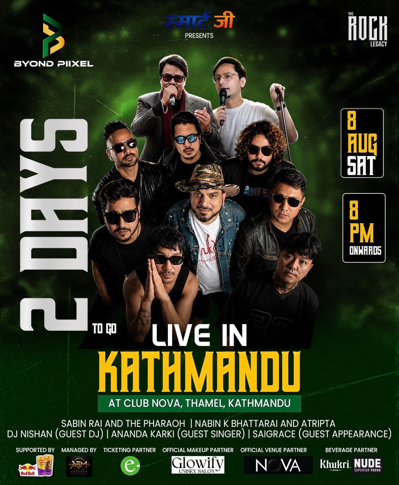 2 DAYS TO GO - DRIYAS LIVE IN KATHMANDU
