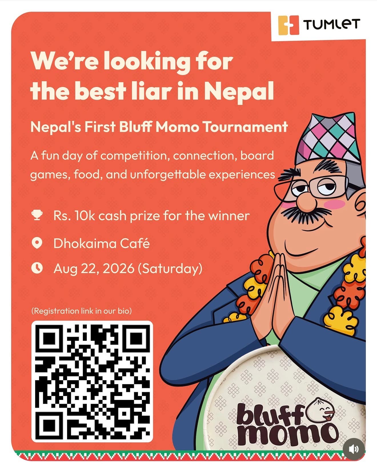 Nepal's First Bluff Momo Tournament