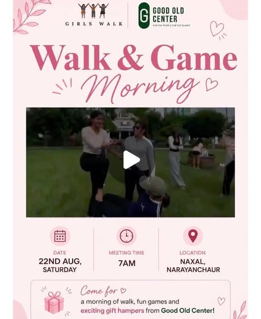 Walk & Game Morning