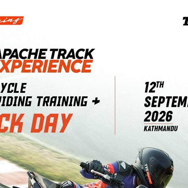 TVS Apache Track Experience