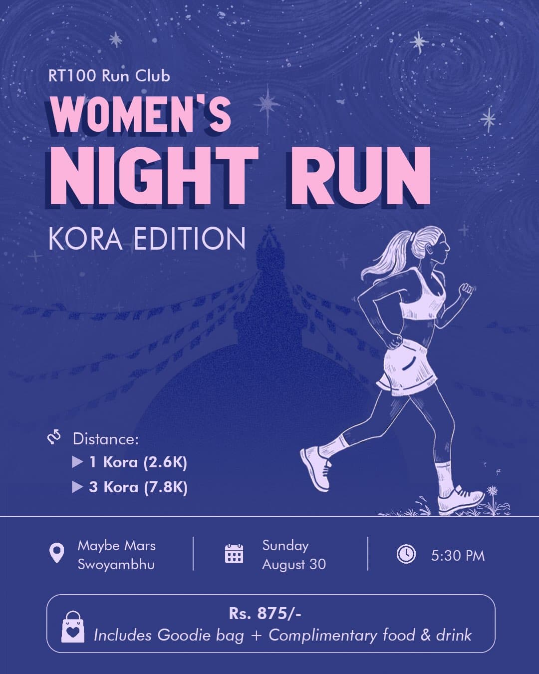 Women's Night Run - 1 Year Anniversary Edition