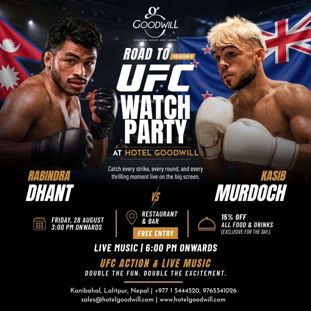 Road to UFC Watch Party - Rabindra Dhant vs. Kasib Murdoch