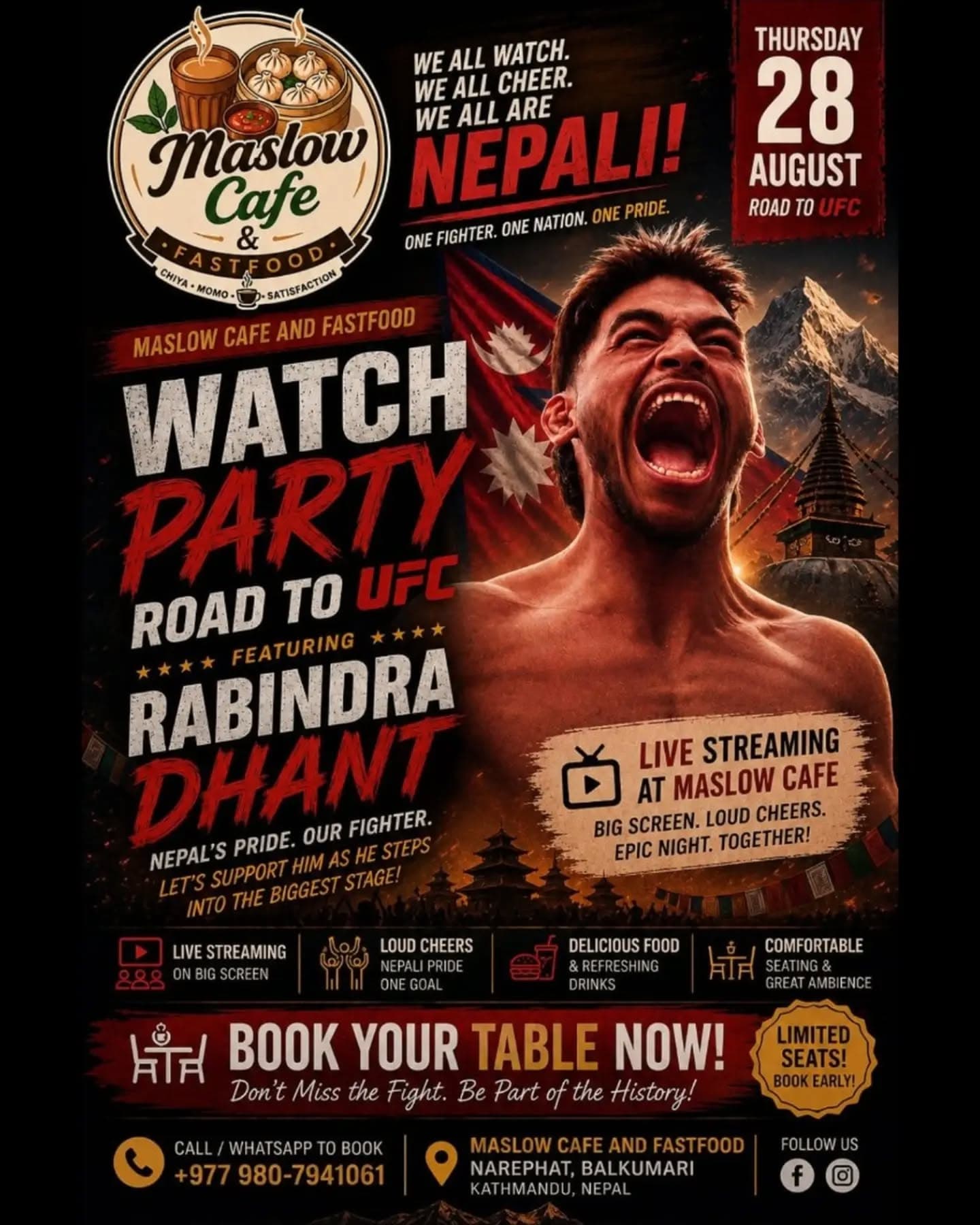 Rabindra Dhant vs Kasib Murdoch - Road to UFC Season 5 Semifinal