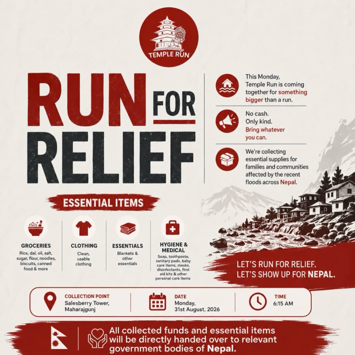 Running for Nepal