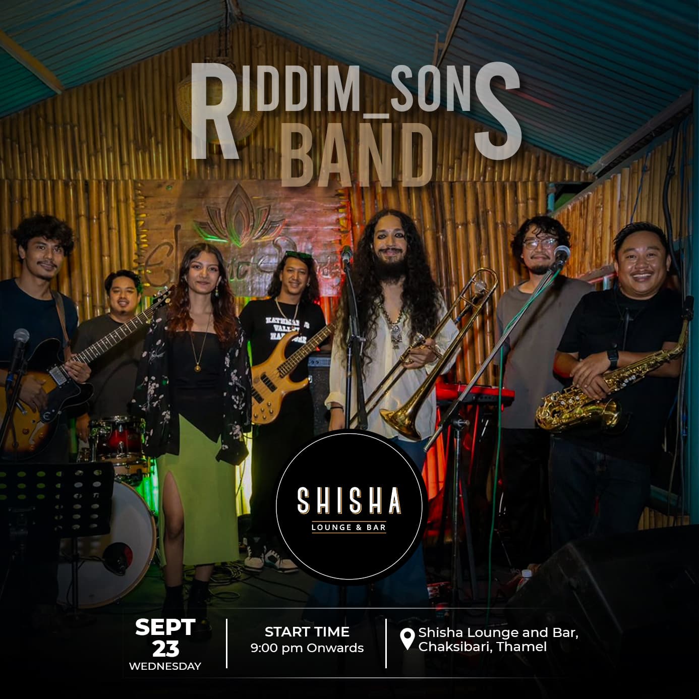 Shisha Wednesday Live Band: RiddimSons Band
