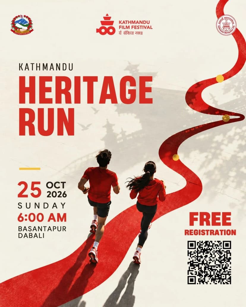 Run Free Kathmandu Heritage Run 2026 · Sports & Fitness in Kathmandu · Today
