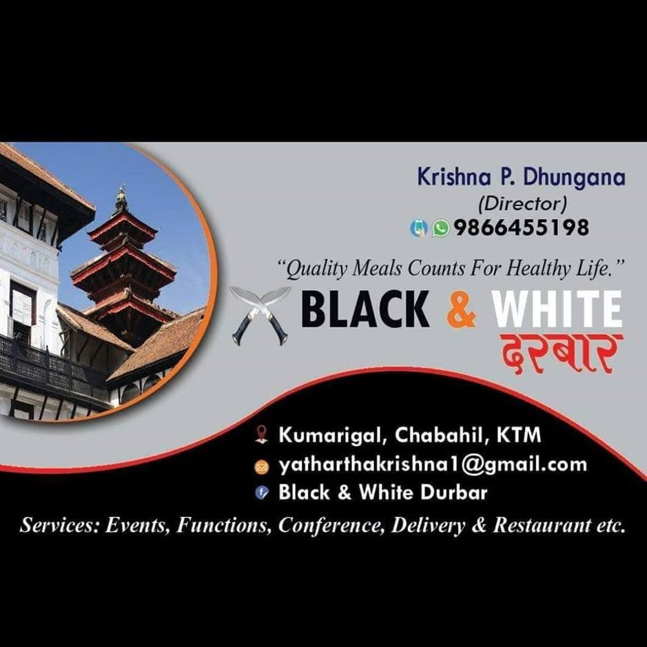Black & White Durbar, picture from their Facebook page