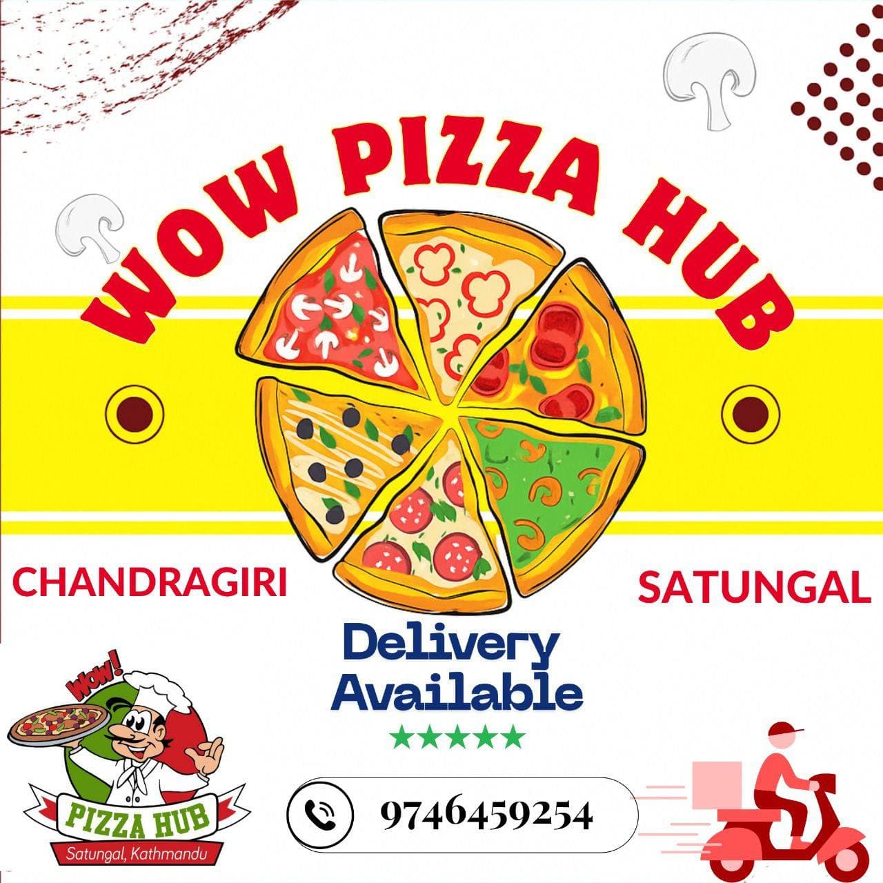 Wow Pizza Hub, picture from their Facebook page